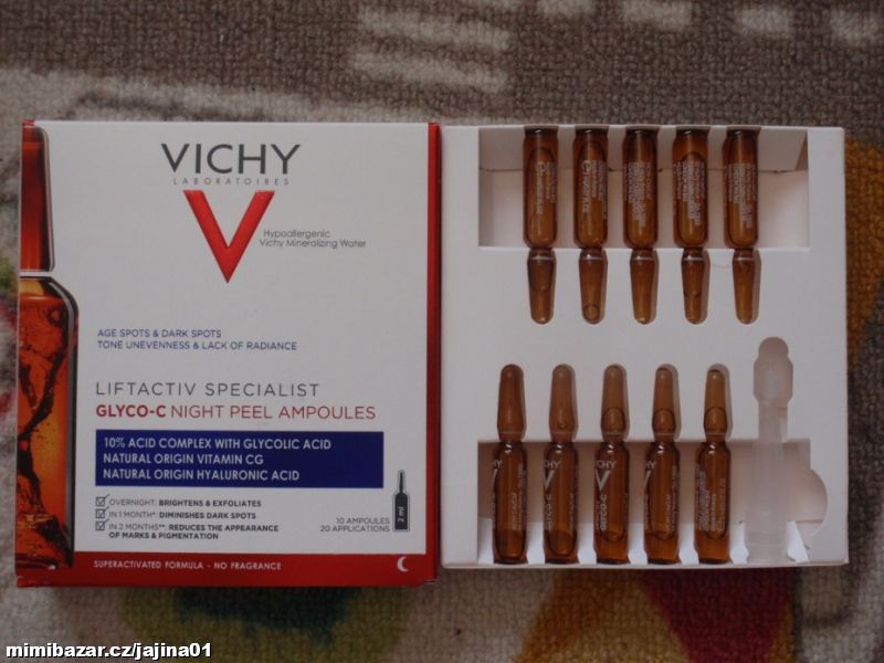 Vichy Liftactiv Specialist Glyco-C ampule noční