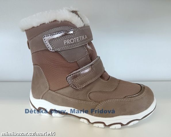 Zimní obuv s membránou Protetika BENITA brown