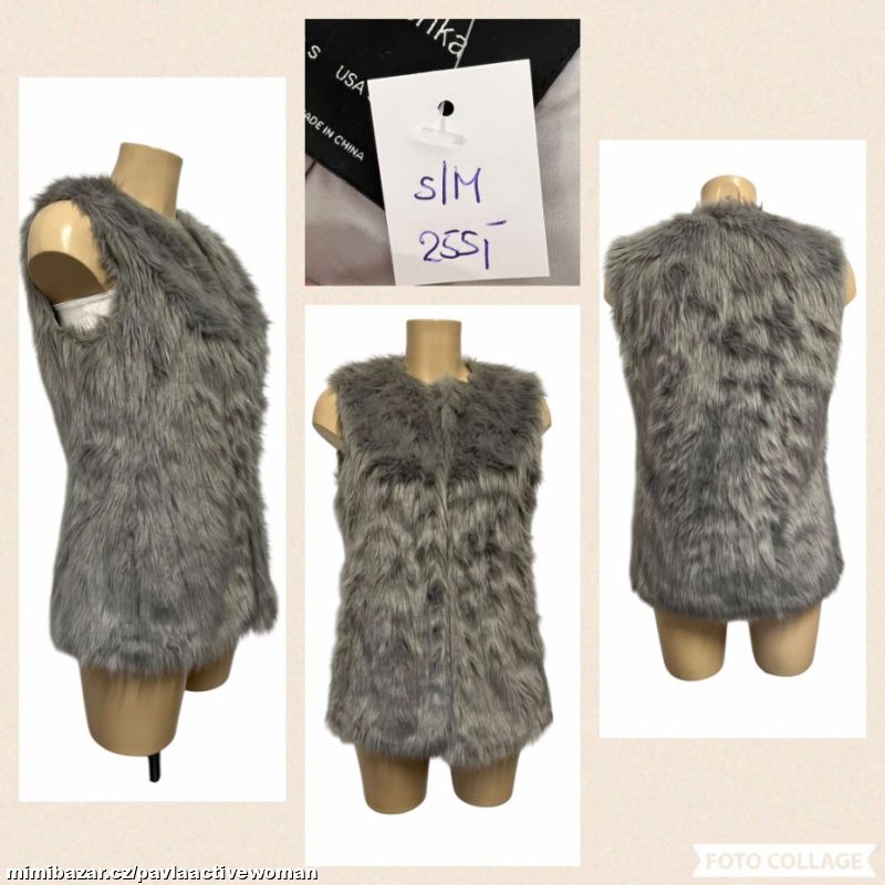 Č.1225 DÁM. ZN. CHLUP VESTA NOVÁ v.S/M