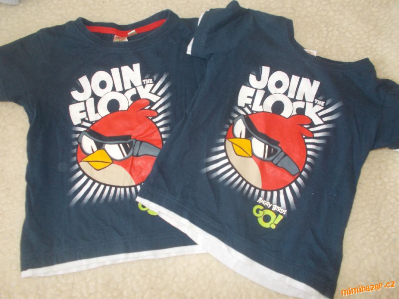 2 KS TRIČKO 98/104 cena za obě