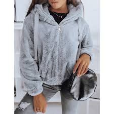 Dámská kožešinová bunda/ kabátek s kapucí New Look