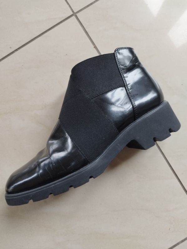 Luxusni nazouvaci kombinované boty, polobotky, guma