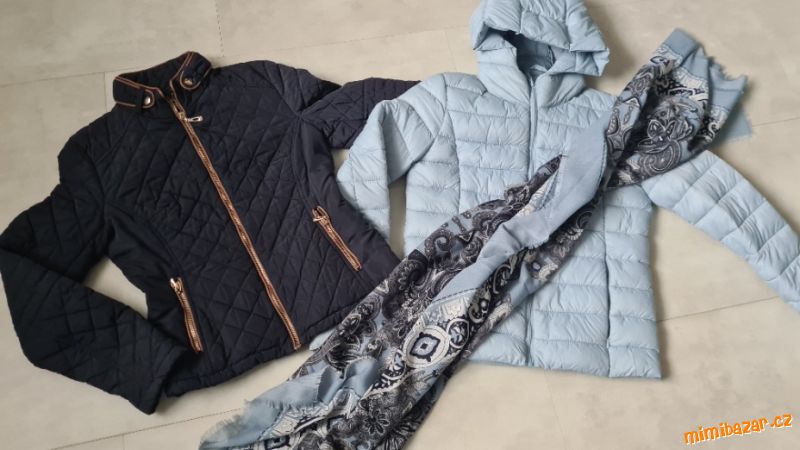 MODRÉ ZIMNÍ BUNDY