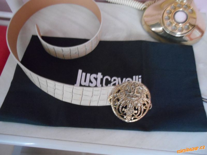kožený pásek Just Cavalli 100% originál