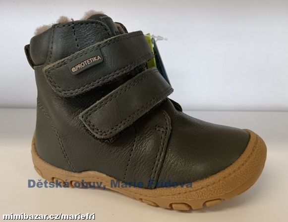 Zimní obuv s membránou Protetika BASTIEN khaki