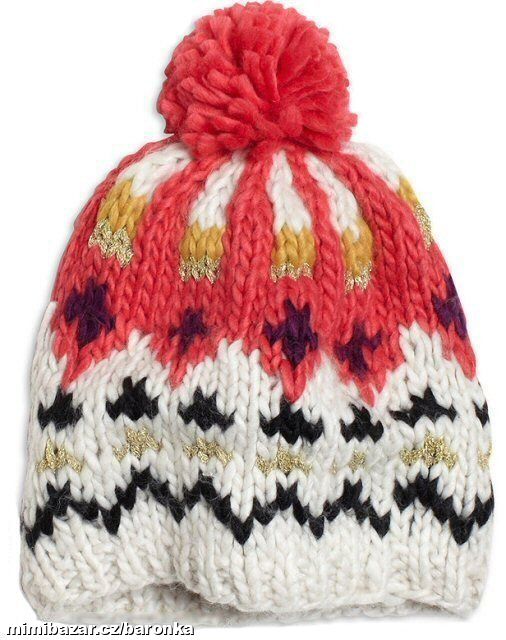 Béžová luxusní čepice s bambulí, vel. 1-3 roky