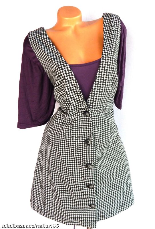 Úplet šatovka vesta vel.44