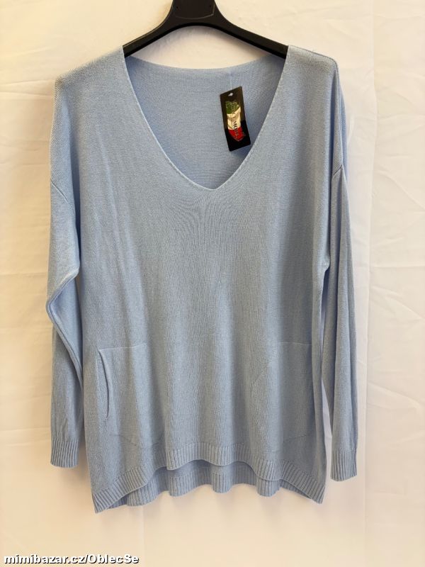 nový dámský oversize svetřík