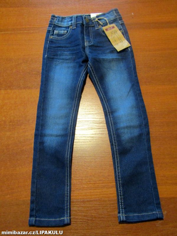 NOVÉ DÍVČÍ DŽÍNY VEL.110-116