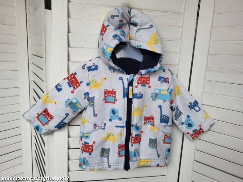 chlapecká bunda 3-6 měsíců přechodová 69928