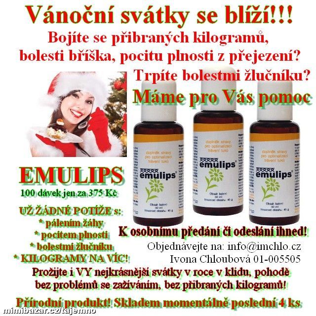 Vánoce bez problémů se zažíváním a přibraných kil!