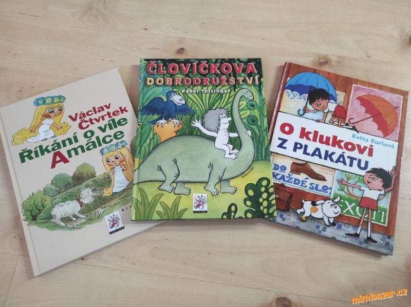 DĚTSKÉ KNÍŽKY - 3 ZA CENU 1