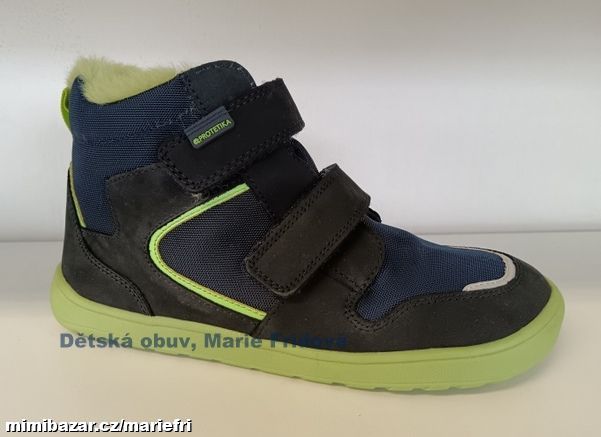 Zimní barefoot s membránou Protetika GERO green