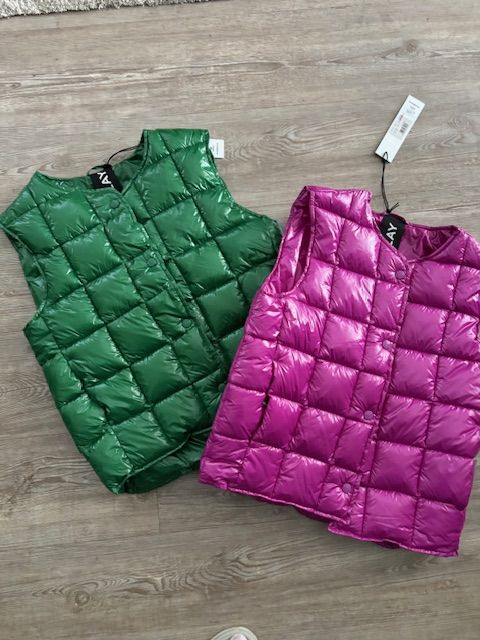 Replay dámská vesta XXS zelená, fuchsiová XS