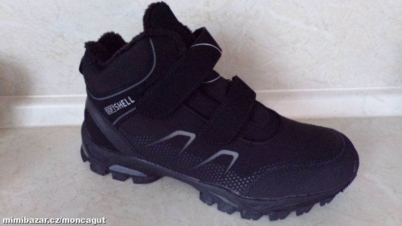 ZIMNÍ BOTY pánské - softshellové