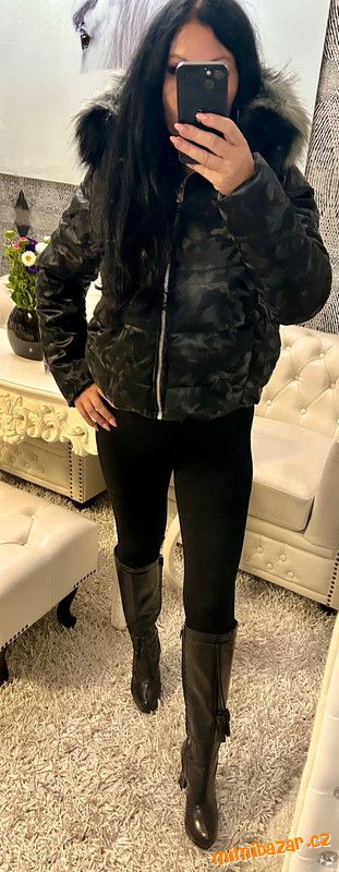 guess bomberka zimní luxus S