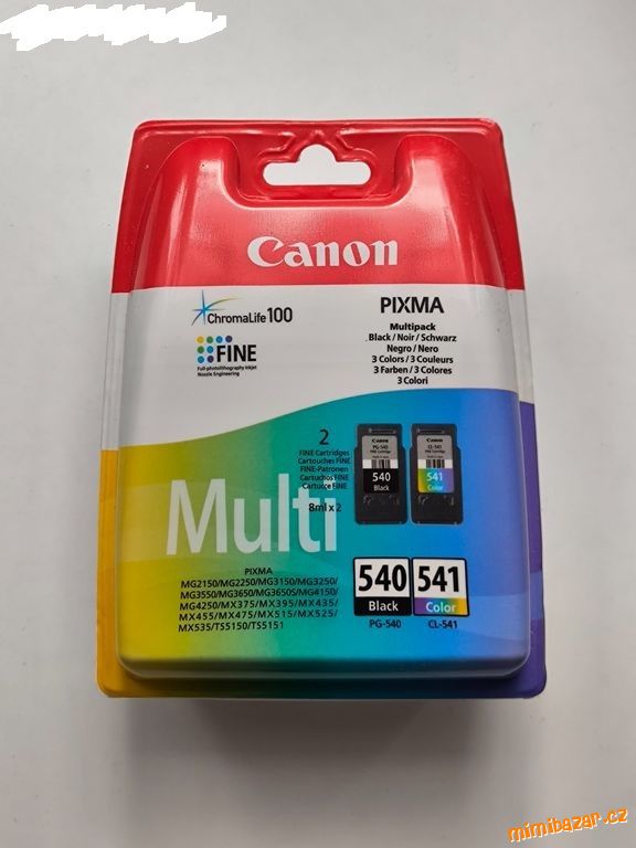 Cartridge do tiskárny Canon PG-540 + CL-541