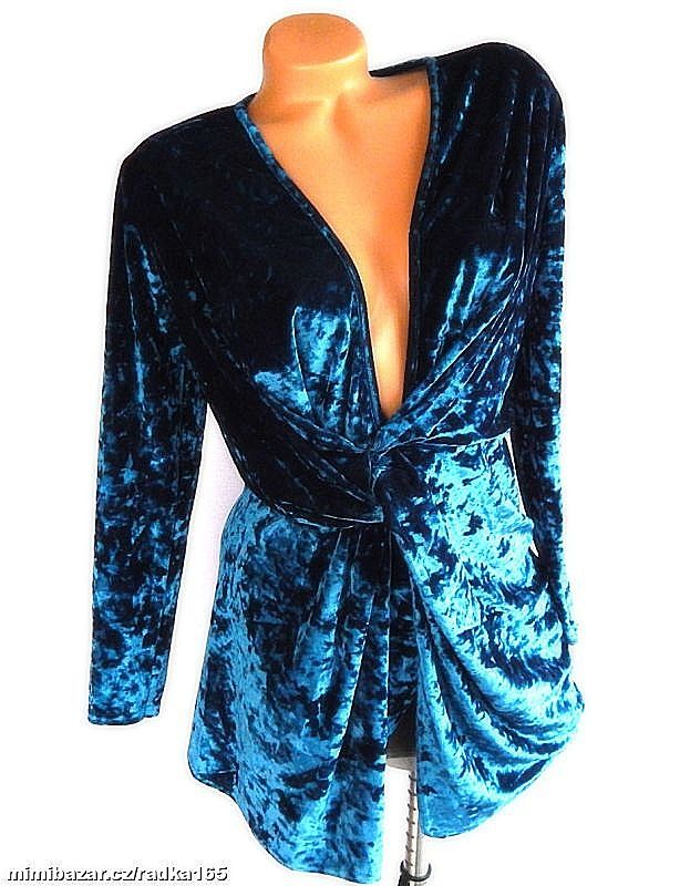 Sametová šato tunika vel.38