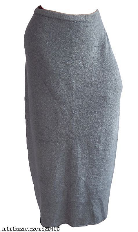 Měkoučká teplá sukně s vlnou vel.42/44/46
