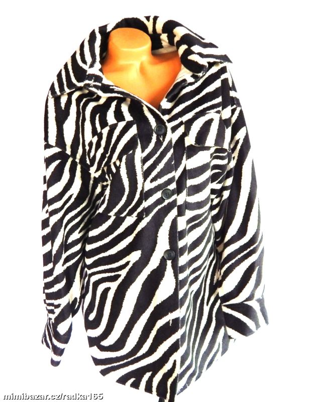 Modní teplý kabátek vel.XL/48/50