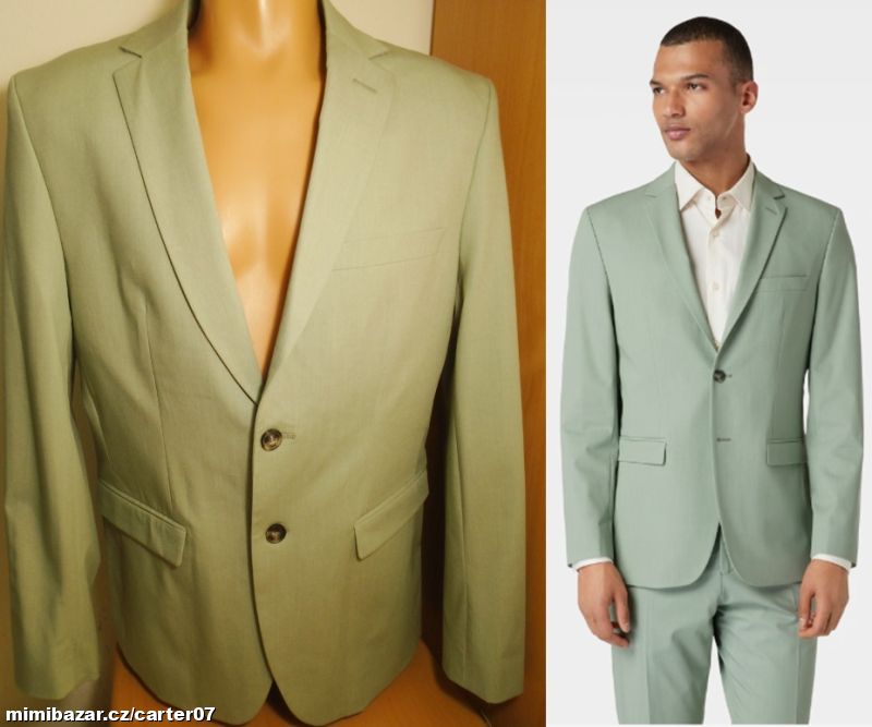 Pánské slim formální sako Selected/52-L/2x57cm