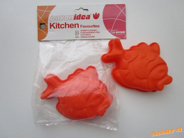 * SILIKONOVÁ FORMA NA PEČENÍ zn. PAVONI - 2 ks *