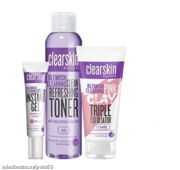 Sada kosmetiky proti akné Clearskin
