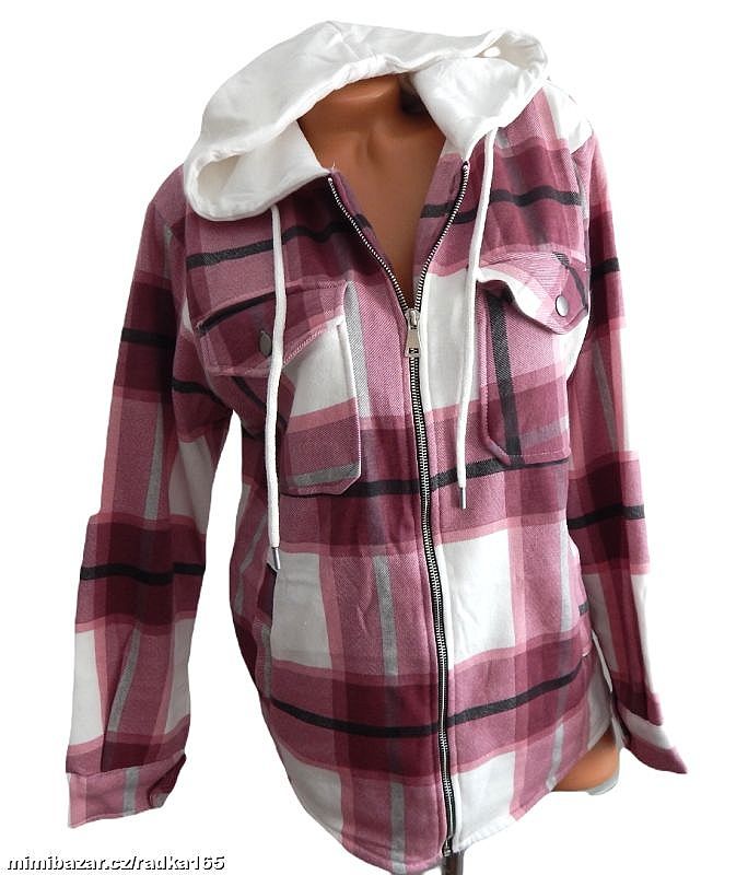 Moderní měkoučká bundo mikina vel.M