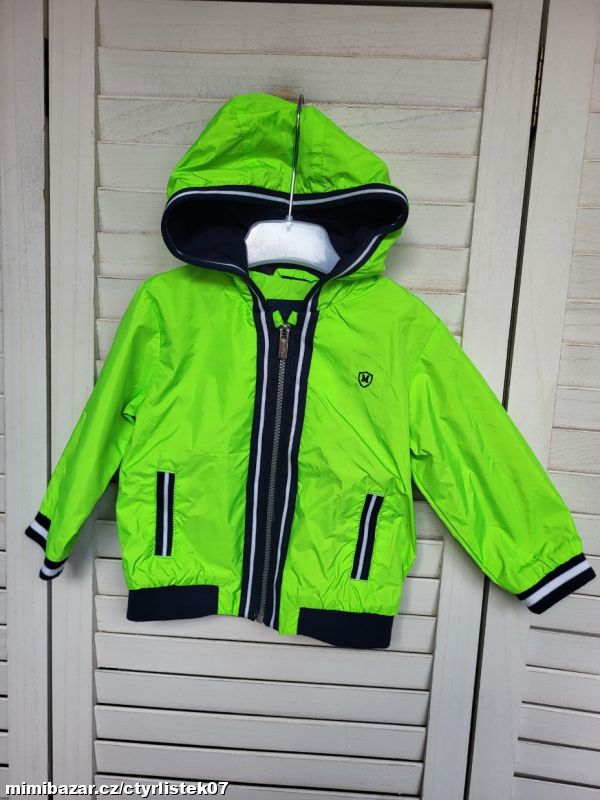 chlapecká bunda 6-9 měsíců větrovka 70088