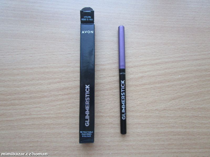 Nová třpitivá tužka na oči - fialová, Glimmerstick