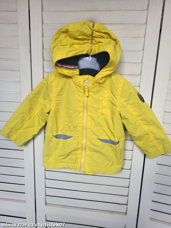 chlapecká bunda větrovka 9-12 měsíců 70106