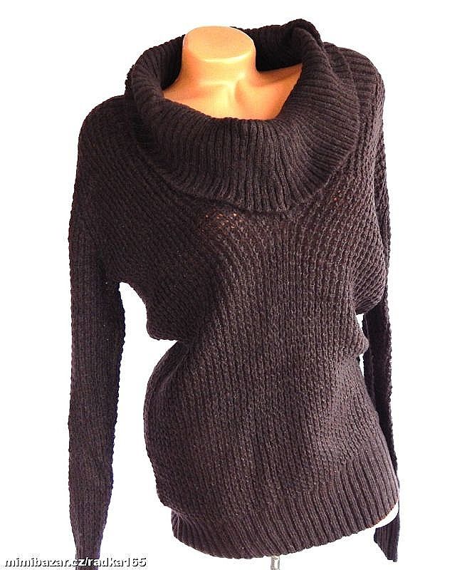 Měkoučký pletený svetřík vel.S