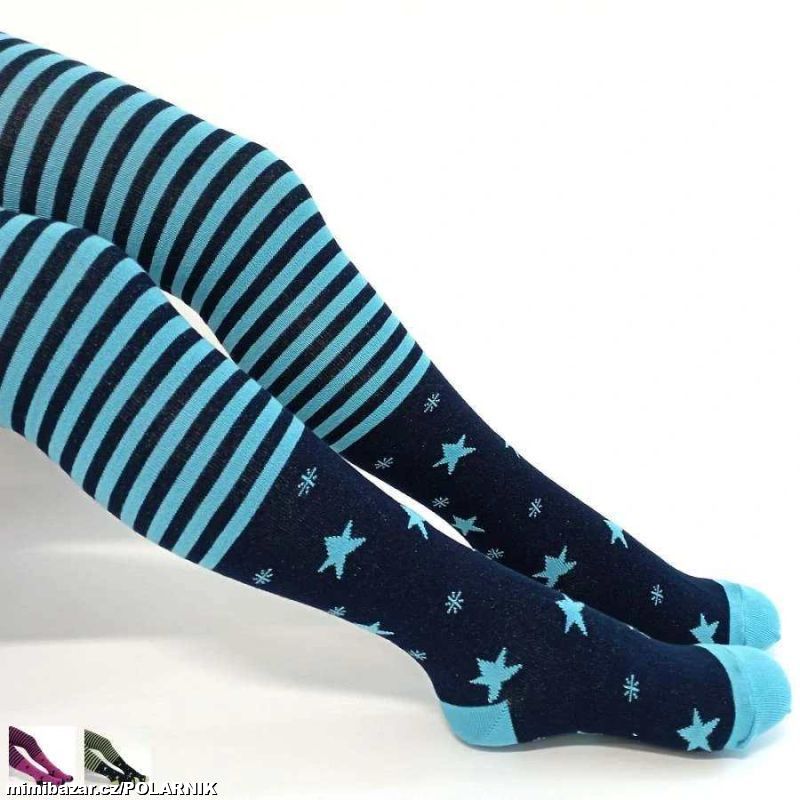 Dětské bambusové punčocháče s dráčkem Soptíkem