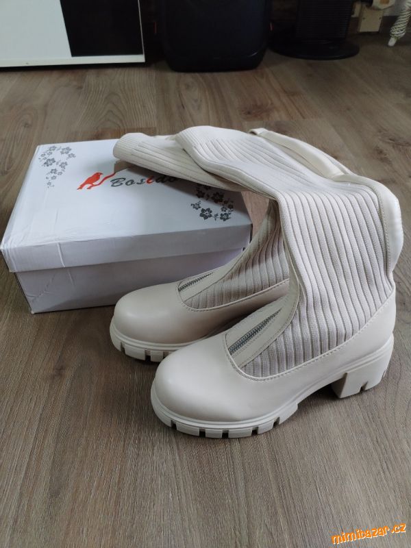 Návlekové kozačky vel 37