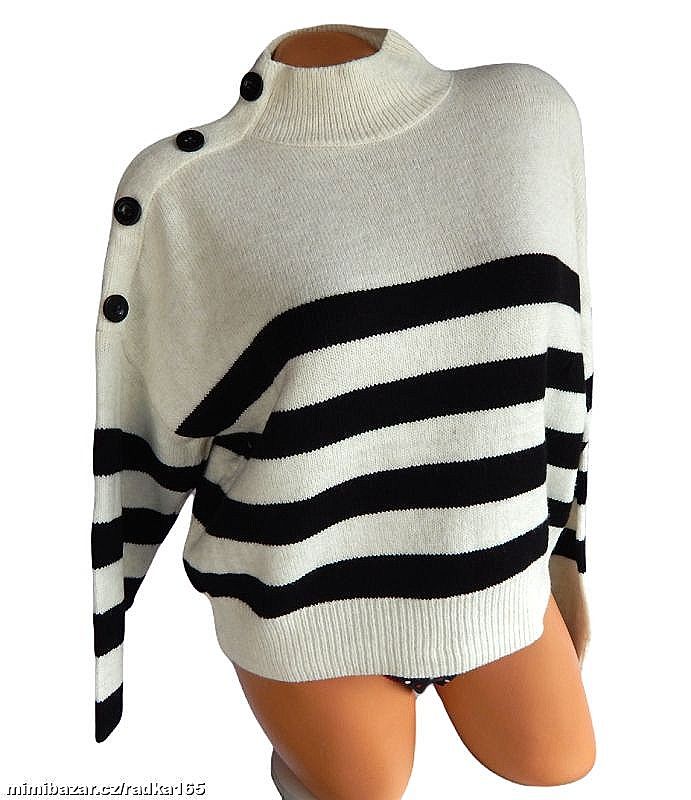 Měkoučký pružný svetr vel.40/42