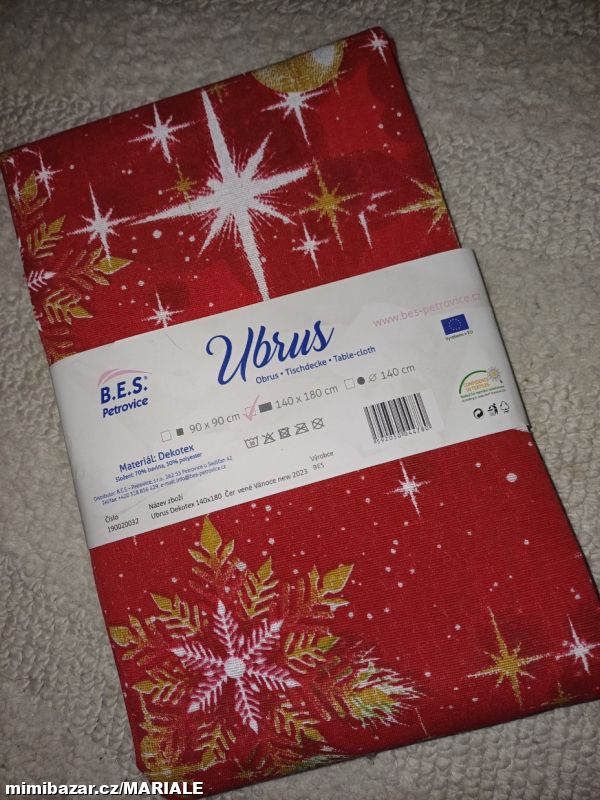 ❤️❤️❤️ VÁNOČNÍ UBRUS ❤️❤️❤️ 90 X 9