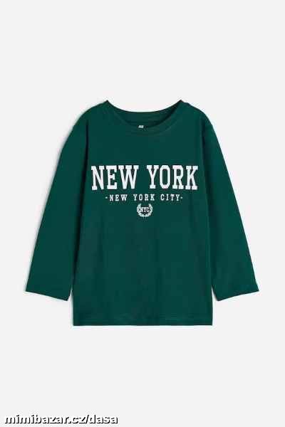 TRIČKO NEW YORK TRIKO ZN. H&M SKLADEM VÍCE KS