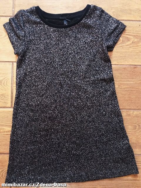 Lux vánoční sváteční třpitivé šatičky Next vel. 98