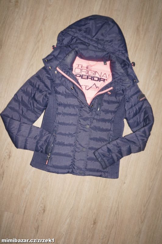SUPERDRY zimní nádherná bunda vel.S
