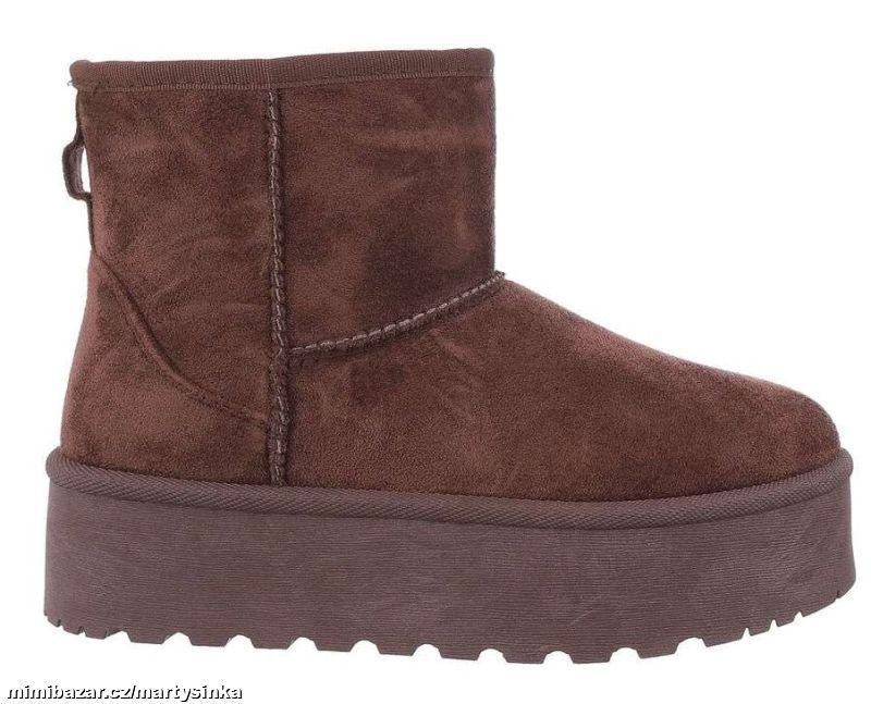 Dámské válenky / zimní nízké kozačky ZIMA