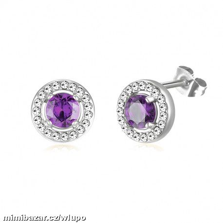 Krásné náušnice Kolečka z chir. oceli-SKLADEM