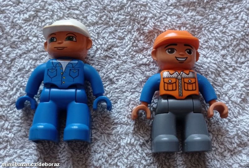 Lego duplo tatínek, brigádník, pracovník