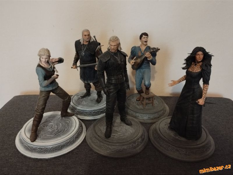 Obrázek k inzerátu: Figurky Witcher (Zaklínač-Netflix zn. Dark Horse)