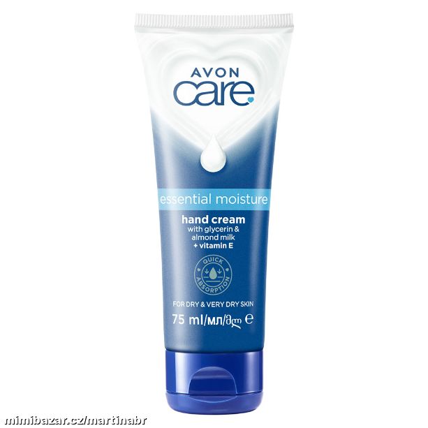 Krém na ruce s glycerinem, mandlovým mlékem