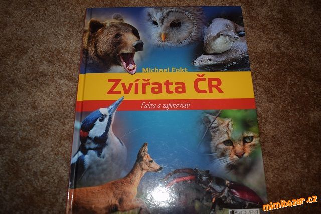 Kniha, knížka Zvířata ČR