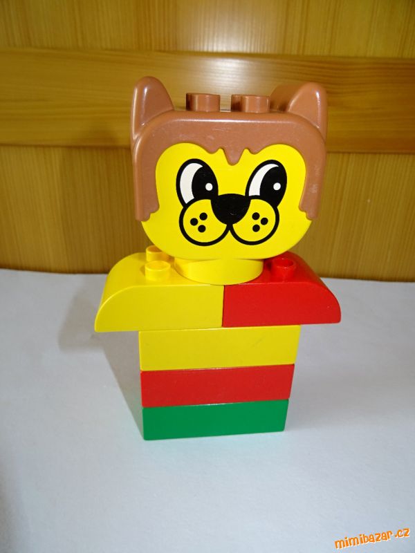 Lego duplo kostky mix - pes světlý