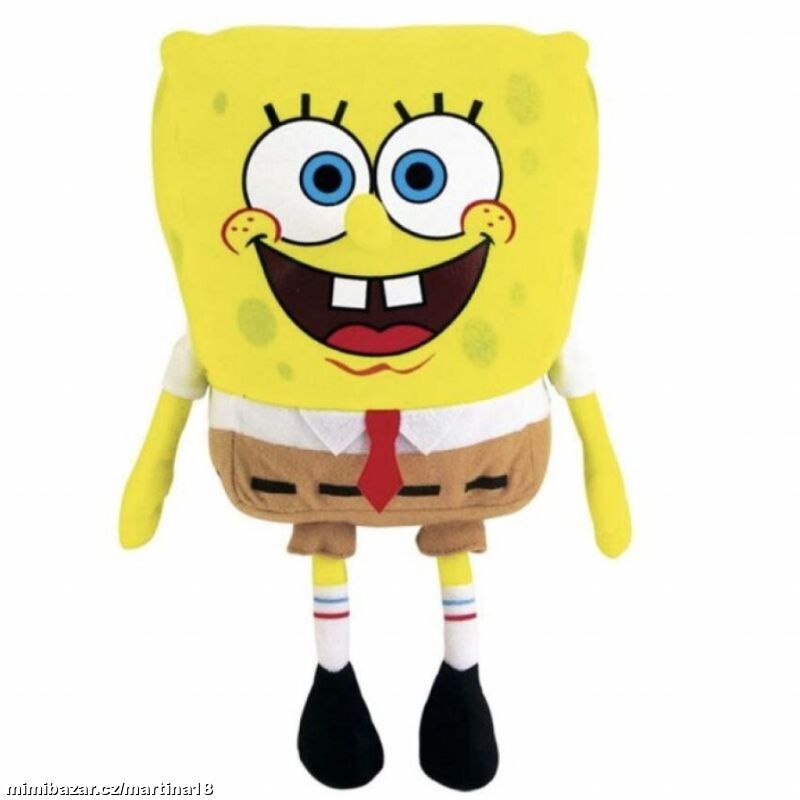 *** PLYŠÁK SPONGEBOB S PŘÍSAVKOU ***