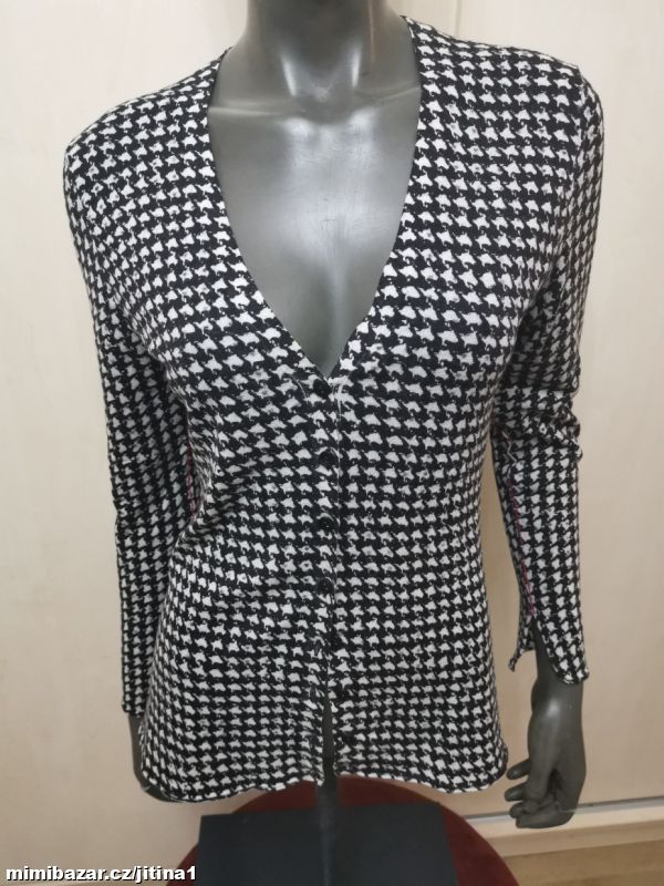 VÝPRODEJ !Marccain slabý svetr kohouti stopa vel m