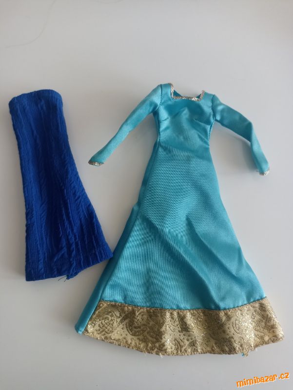 Šaty pro princezna Merida panenka barbie oblečení