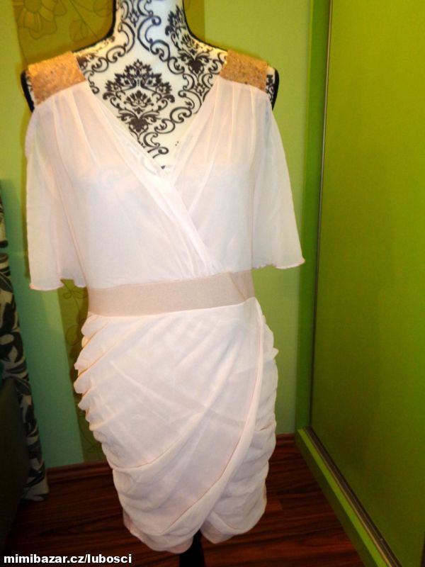 Krásné růžové slavnostní šaty Zaful